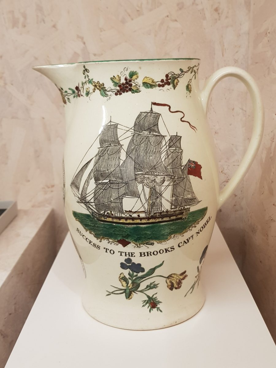 'Success to The Brooks' jug 1 c.1793