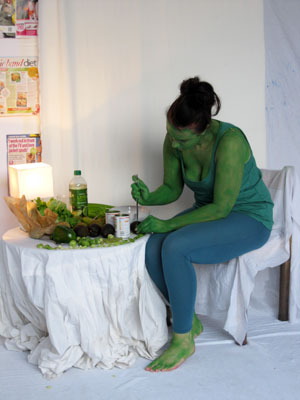Food For Thought, performance by Amy Lord, Crossfield Street