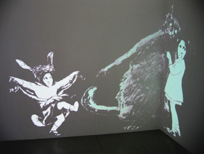 Conflict and Doubt, 2005, animated digital film, variable size