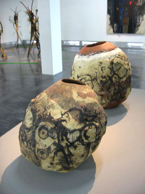 Timehri Rock 1 & 2, 2008. Ceramic
